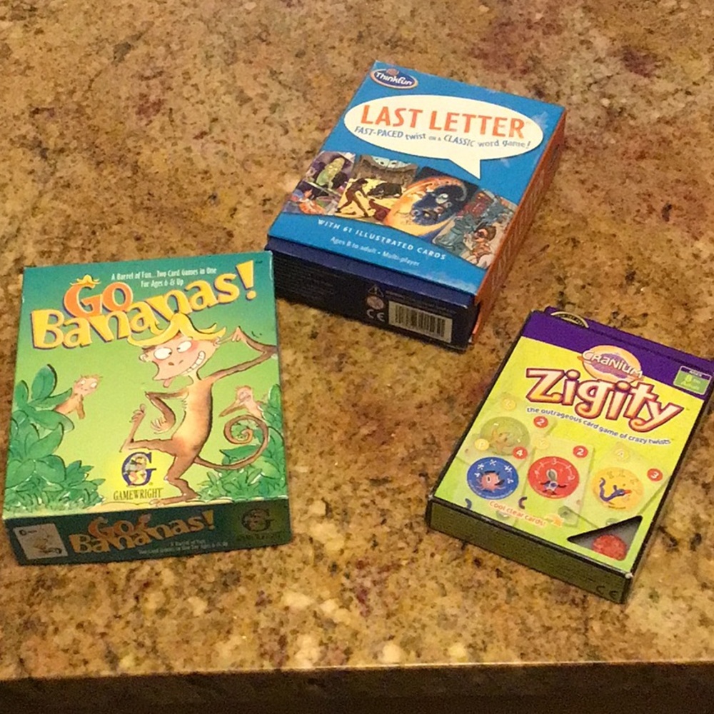 Bundle of 3 card games